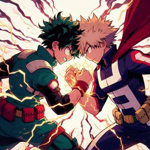Deku vs Bakugo Compliment Battle (feat. Rap Roasted) (Explicit)