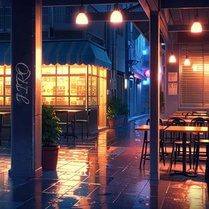 Walking in the rain