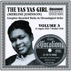 The Yas Yas Girl (Merline Johnson) Vol.3 1939-1940