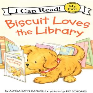 Biscuit loves the library:o