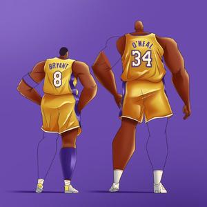 Shaq and Kobe Freestyle (Explicit)