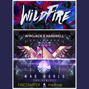 Hollywood&Mad world&Wildfire (FIRESTARTER mashup)