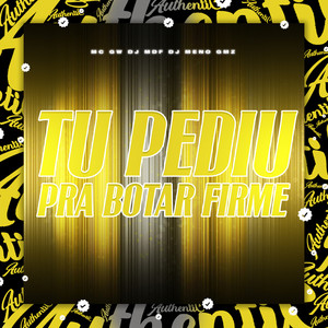 Tu Pediu pra Botar Firme (Explicit)