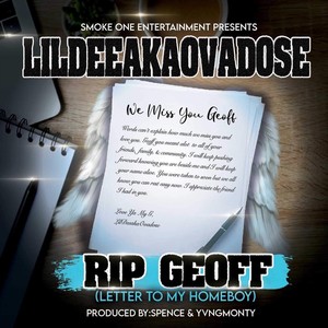 RIP Geoff (Letter to My Homeboy)