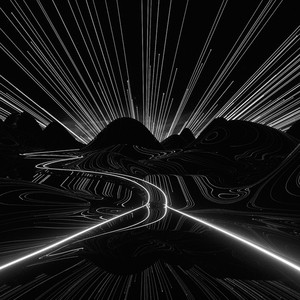 看窗外的世界繁华喧闹的夜