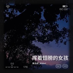 挥着翅膀的女孩