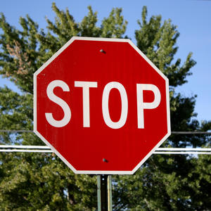 stop sign