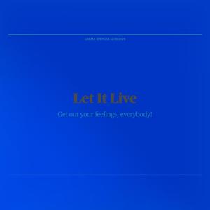 Let It Live (Live) [Explicit]