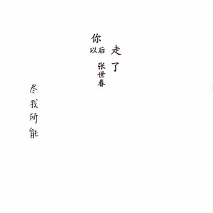 你走了以后