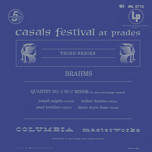 Piano Quartet No. 3 in C Minor, Op. 60 - I. Allegro ma non troppo
