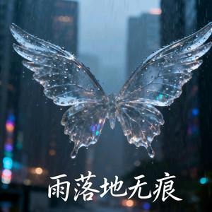 雨落地无痕 (伴奏)