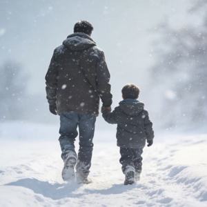 大风在刮大雪在下 (父子合唱版)