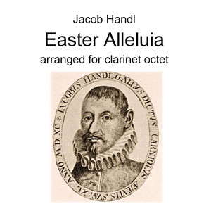 Easter Alleluia for clarinet octet