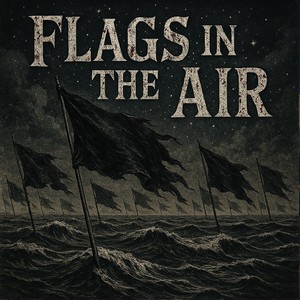 FLAGS IN THE AIR