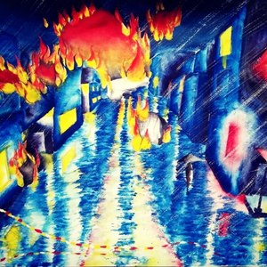 陪你在淋湿的风中