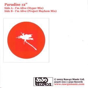 Paradise -I'm Alive 12"