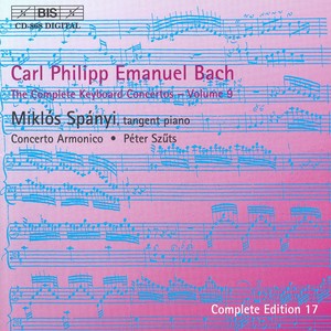 BACH, C.P.E.: Keyboard Concertos (Complete) , Vol. 9 (Spányi, Concerto Armonico Budapest) - Keyboard Concertos, Wq. 5, 35