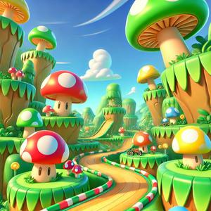 MUSHROOM GORGE (From "Mario Kart")