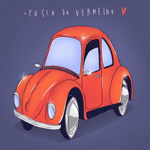 Fusca 70 Vermelho