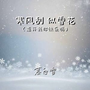 寒风刮 似雪花 (离开我你快乐吗)