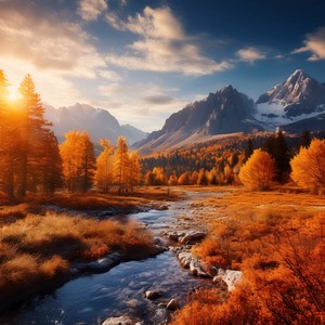 Tranquil Shoreline Of The Mind