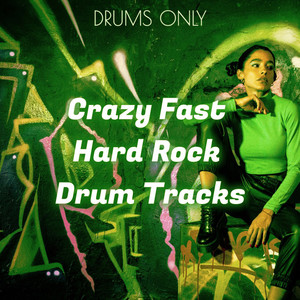 Crazy Fast Rock Drum Backing Track (200 Bpm)