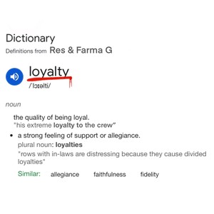 Loyalty (Explicit)