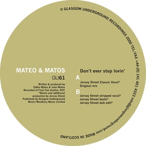 Don't Ever Stop Lovin' (Jersey Street Classic Vocal Mix)