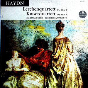 Streichquartett D-Dur Op. 64 Nr. 5 - Lerchenquartett - : Finale. Vivace (黑胶版)