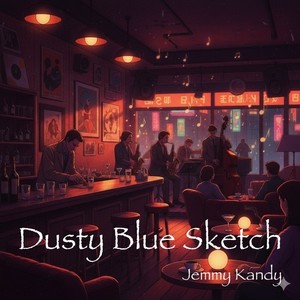 Dusty Blue Sketch