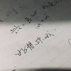 有关想你的流水账