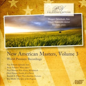 NEW AMERICAN MASTERS, Vol. 3 - EWAZEN, E. / SCHOBER, B. / MESSNER, F. / HYMAN, D. / FAUST, R.E. / MODEL, B. (Palisades Virtuosi)