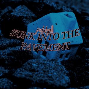 sunk into the pavement (Explicit)