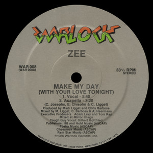 Make My Day (with Your Love Tonight)