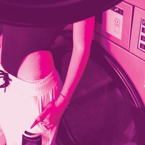 vaping in the laundry room