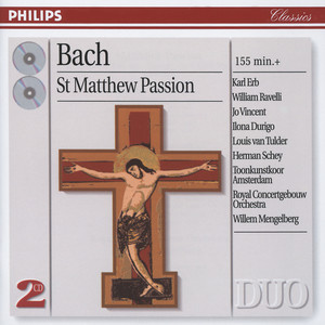 Jo Vincent - St. Matthew Passion, BWV 244 - Part One - J.S. Bach: St. Matthew Passion, BWV 244 - Part One - No. 27 Aria (Soprano, Alto, Chorus II) :