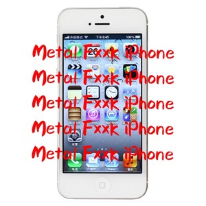 Metal Fxxk iPhone