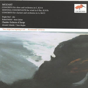 Mozart: Sinfonia concertante for oboe, clarinet, horn, bassoon and orchestra in E flat, K297b - 3. Andantino con variazioni
