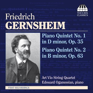 GERNSHEIM, F.: Piano Quintets Nos. 1 and 2 (Oganessian, Art Vio String Quartet)