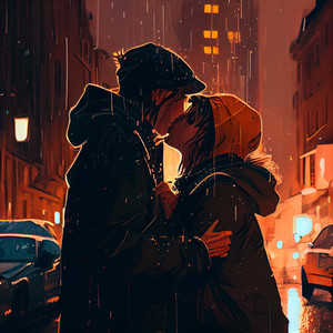 Kissing in the Rain