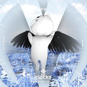 clocks - sped up + reverb