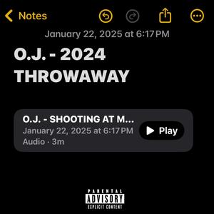 SHOOTING AT ME (2024 THROWAWAY) (feat. O.J.) [Explicit]