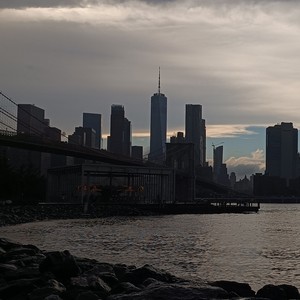 new york in the rain