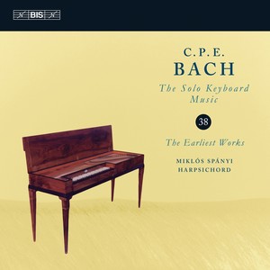 C.P.E. Bach: Solo Keyboard Music, Vol. 38