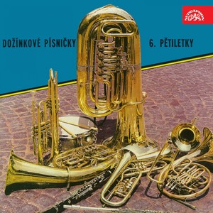 Polka z modrých partesů