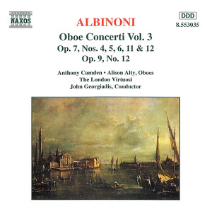 ALBINONI: Oboe Concertos, Vol. 3