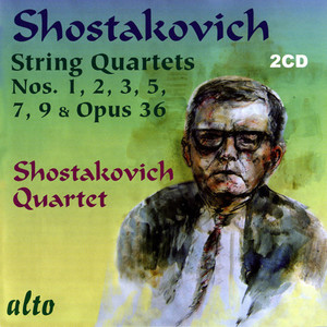 Shostakovich, D.: String Quartets Nos. 1-3, 5, 7, 9 / 2 Pieces for String Quartet (Shostakovich Quartet)