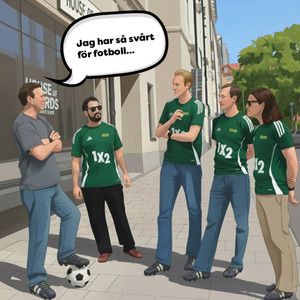 Jag har så svårt för fotboll