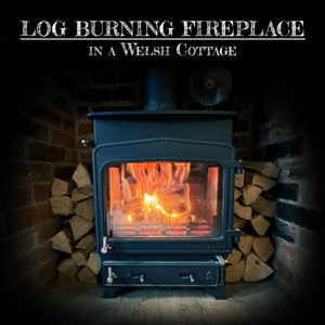 Log Burning Fireplace in a Welsh Cottage