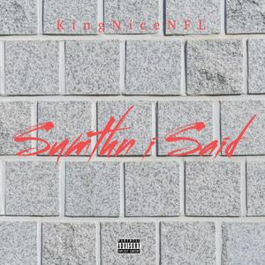 Sumthin I Said (Explicit)